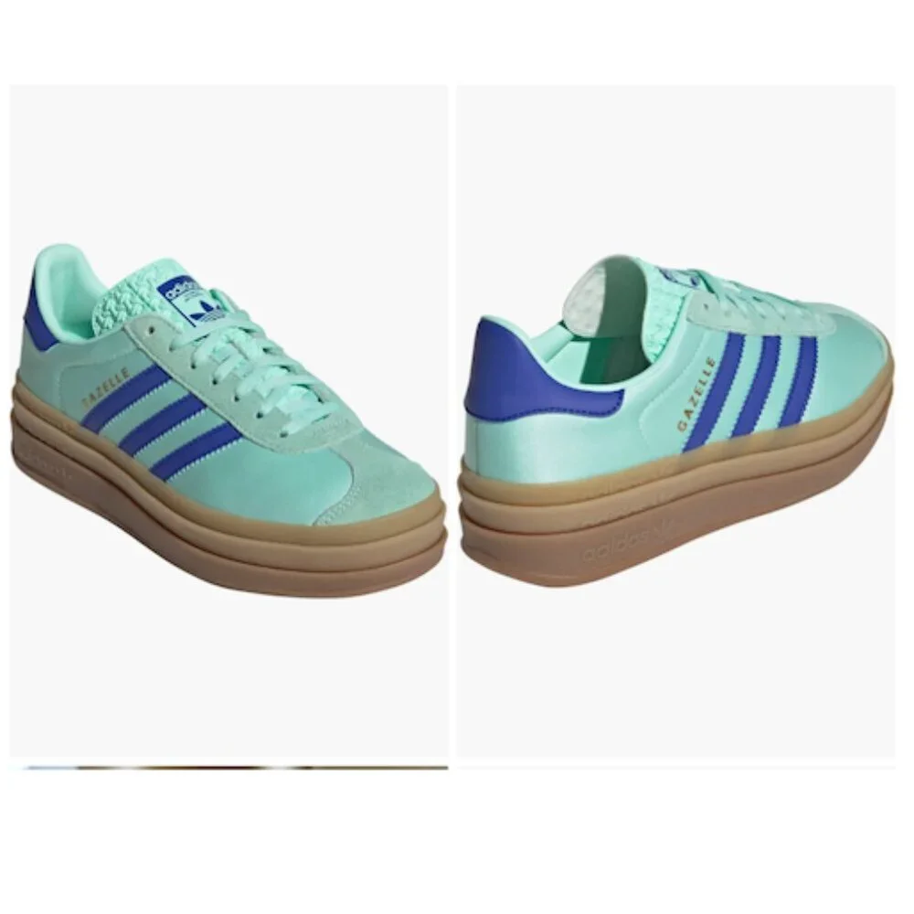 NWT Adidas Gazelle Bold Platform Sneaker - Picture 1 of 6